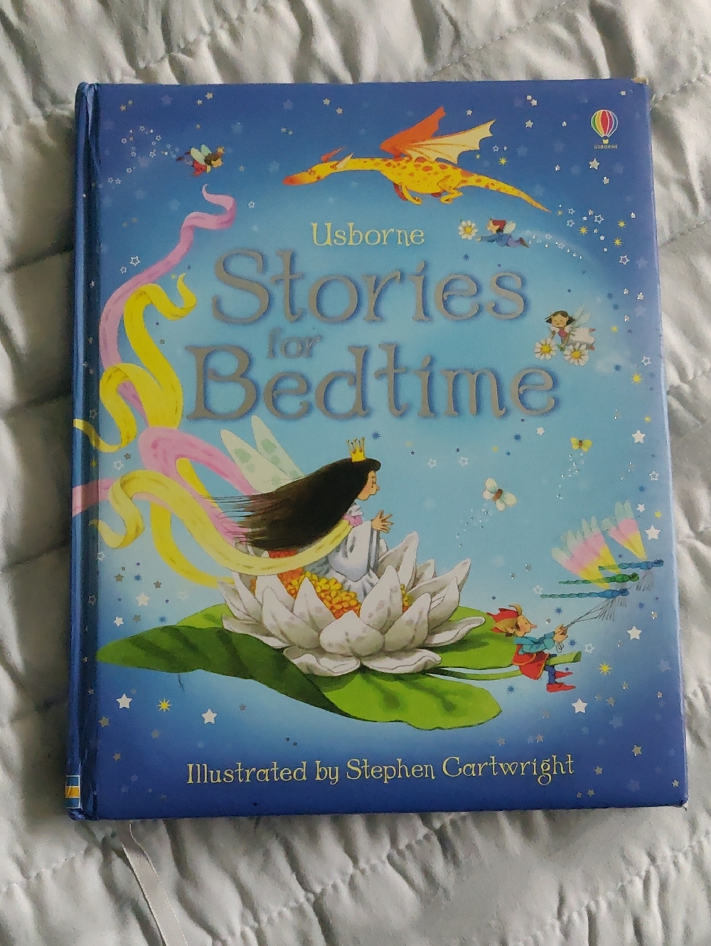 Usborne Children's Stories For Bedtime Padded HardCover By S Cartwright  Y2K